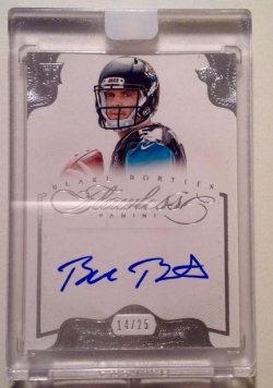 2014 Panini Flawless Blake Bortles Autograph ROOKIE   14/25
