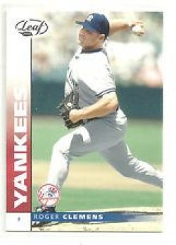    ROGER CLEMENS #91 2002 LEAF *000039