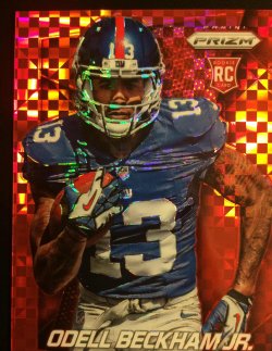 2014 Panini Prizm Odell Beckham Jr. RC Prizm # 111/125