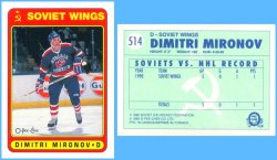 1990-91 O-Pee-Chee  Dmitri Mironov