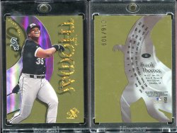 1998 Skybox E-X Essential Credentials Frank Thomas