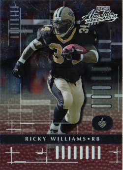 2001 Playoff Absolute Ricky Williams