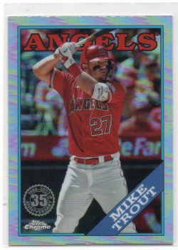 2023 Topps Topps Chrome Update 88 Topps Mike Trout