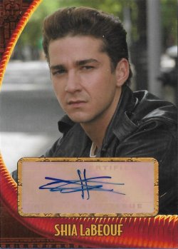 2008 Topps Indiana Jones and the Kingdom of the Crystal Skull Autographs Shia LaBeouf