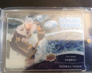 2009 Upper Deck Ice  Glacial graphs 