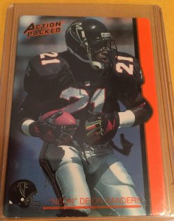 1992 Donruss Action Packed Neon