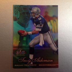 1998 Fleer Flair Showcase Style  Troy Aikman 