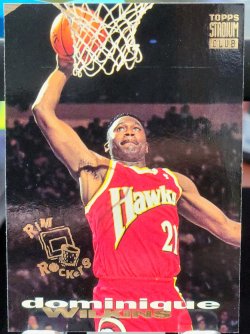 1993-94 Topps Stadium Club Dominique Wilkins Rim Rockers