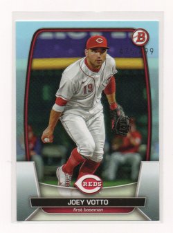 2023 Topps Bowman Sky Blue Joey Votto