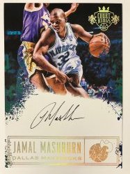 2016  Court Kings Jamal Mashburn Box Topper Auto