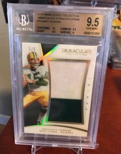 2015 Panini Immaculate Collection Immaculate Standard Prime Bart Starr