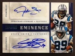 2012  Prominence  Jonathan Stewart - Steve Smith Dual Auto 5/5