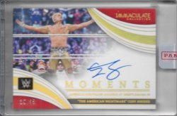 2022 Immaculate Collection WWE Moments Cody Rhodes #ed 35/99