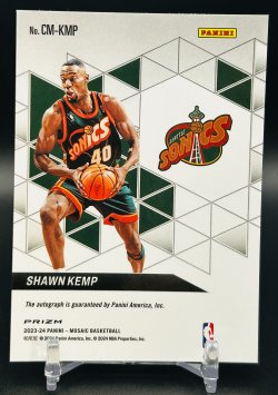 2023-24 Panini Mosaic Shawn Kemp