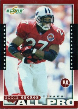 2000 Score All Pro Eddie George