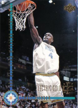 1993-94 Upper Deck SE Electric Court Gold Chris Webber AS