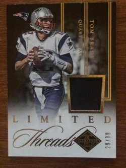 2014 Panini Limited Tom Brady Limited Threads Relic #29/99