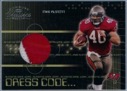 2003 Donruss Classics Dress Code Jerseys Mike Alstott