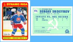 1990-91 O-Pee-Chee  Sergei Skosyrev
