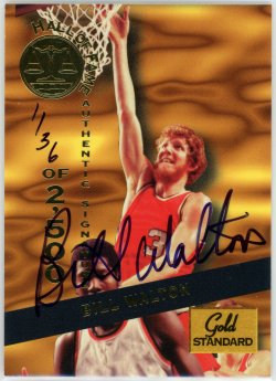 1994  Signature Rookies Gold Standard HOF Autographs Bill Walton