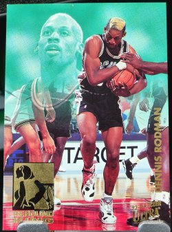 1994 Fleer Ultra Dennis Rodman Rebound King