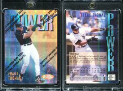 1997 Topps Finest Gold Refractor Frank Thomas