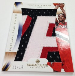 2012-13 Panini Immaculate Scottie Pippen Jumbo Patch