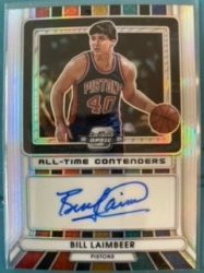 2022-23 Panini contenders optic  all-time bill laimbeer