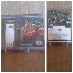 12-13 Panini threads kyrie irving authentic threads