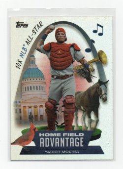 2022 Topps Topps Home Field Advantage Yadier Molina