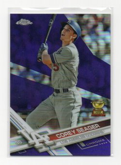2017 Topps Topp Chrome Purple Refractors Corey Seager (Topps All-Star Rookie Cup)