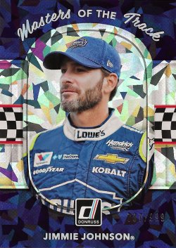 2018 Panini Donruss Racing Masters of the Track Jimmie Johnson