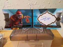 2013 Upper Deck Ultimate Collection Robert Woods Rookie Signature Bookley