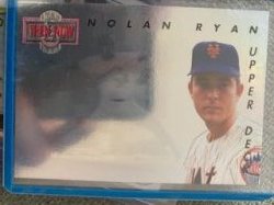 1992 Upper Deck then and now nolan ryan