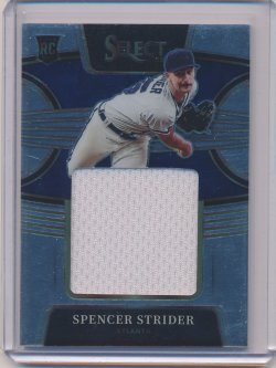    Spencer Strider 2022 Select Rookie Jumbo Swatches