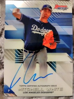 2017 Bowman Bowmans Best Mitchell White Best of 2017 Autographs