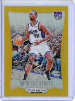 2023-24 Panini Prizm Deca Harrison Barnes Gold Prizm