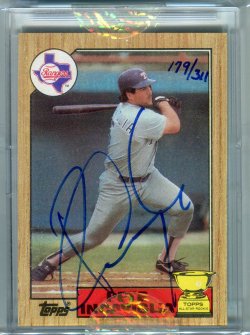 2004 Topps Originals Signature Edition: Pete Incaviglia (1987 Topps)