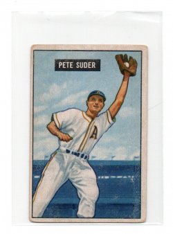 1951 Bowman Bowman Pete Suder