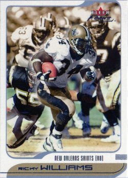 2001 Fleer Focus Ricky Williams