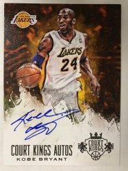 2013-14  Court Kings Kobe Bryant Auto /35