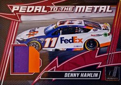 2025 Panini Donruss Racing Pedal to the Metal Denny Hamlin