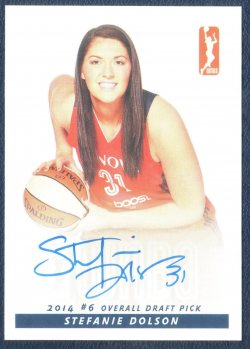 2014  Rittenhouse WNBA Autographs Stefanie Dolson