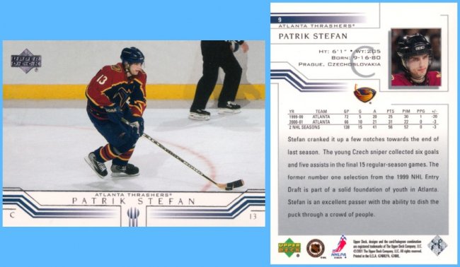 Patrik Štefan Hockey Card Database Wiki Fandom