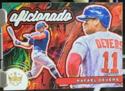 2022 Panini Diamond Kings Rafael Devers Aficionado