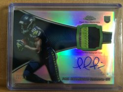 2014 Topps Chrome Paul Richardson Rookie Patch Autograph