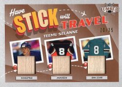 2021/22 Leaf Lumber Have Stick Will Travel Bronze Selanne