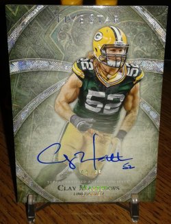 2014 Topps Five Star Signatures Rainbow