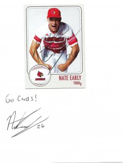 2025  Custom & Index Card TTM Nate Early 9/23/25