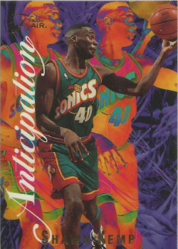 1996 Fleer Flair Shawn Kemp Anticipation